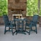 Highwood Usa Weatherly 3pc Round Counter Height Outdoor Patio Furniture Dining Set AD-CNW36-NBE - alternate 3